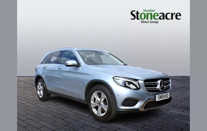 Silver Used 2018 Mercedes GLC220 SUV | £18,495 (Good price) - Image 1/4