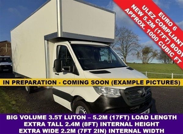 White Used 2022 Mercedes Sprinter Van | £32,394 - Image 1/1