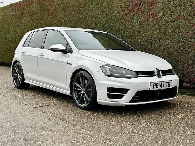 White Used 2014 VW Golf VII R Hatchback | £11,495 (A bit pricey) - Image 1/3