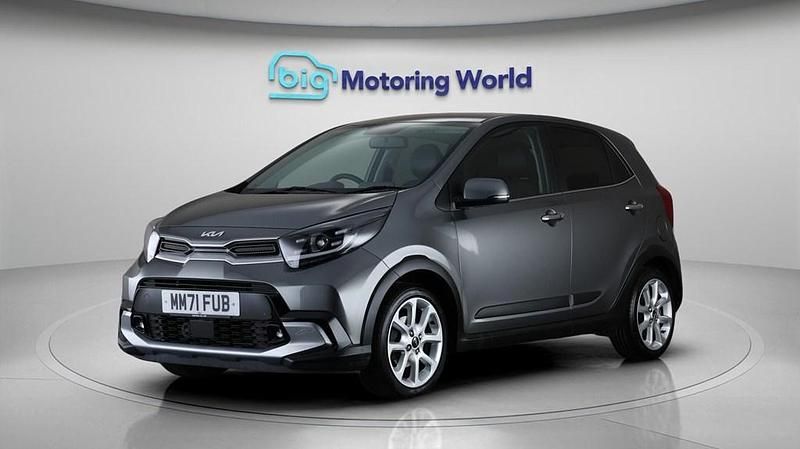 Used Kia Picanto X-Line 66 HP (48 kW) 2022 Grey Hatchback