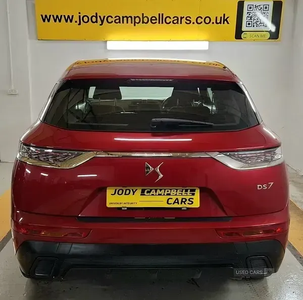Used DS Automobiles DS7 Crossback Elegance 130 HP (95 kW) 2021 Red SUV