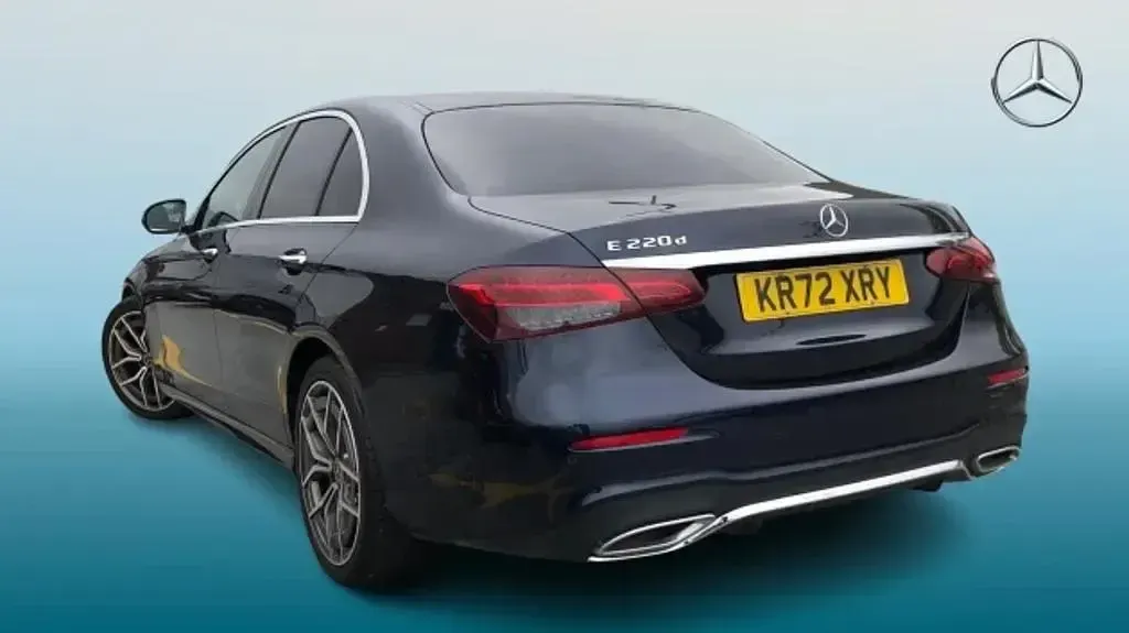 Used Mercedes E350 AMG Line Premium 2018 Red Sedan