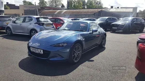 Used Mazda MX5 Inclusive 184 HP (135 kW) 2019 Blue Cabriolet