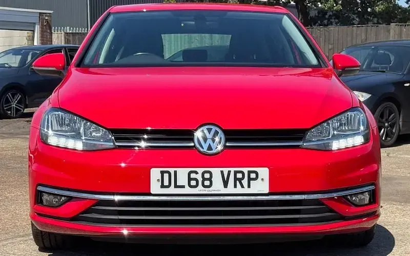 Used VW Golf VII GT 116 HP (85 kW) 2018 Red Hatchback