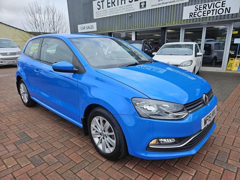 Usado VW Polo SE 2015 Azul Citadino
