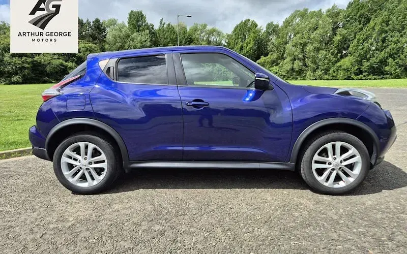 Used Nissan Juke Acenta Premium 110 HP (80 kW) 2014 Blue SUV