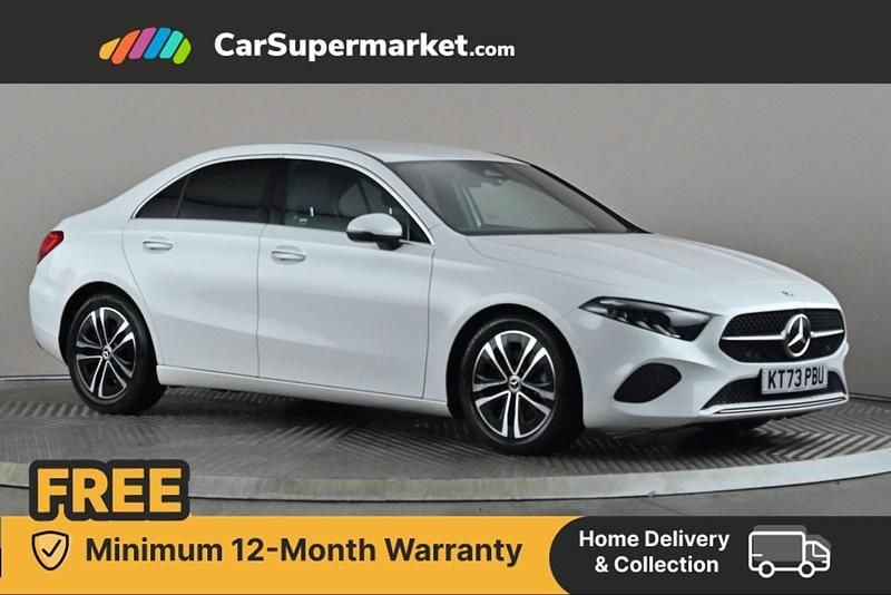 White Used 2023 Mercedes A200 Executive Sedan | £20,897 (Fair price) - Image 1/4
