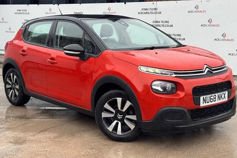 Used Citroën C3 Feel 2018 Orange Hatchback