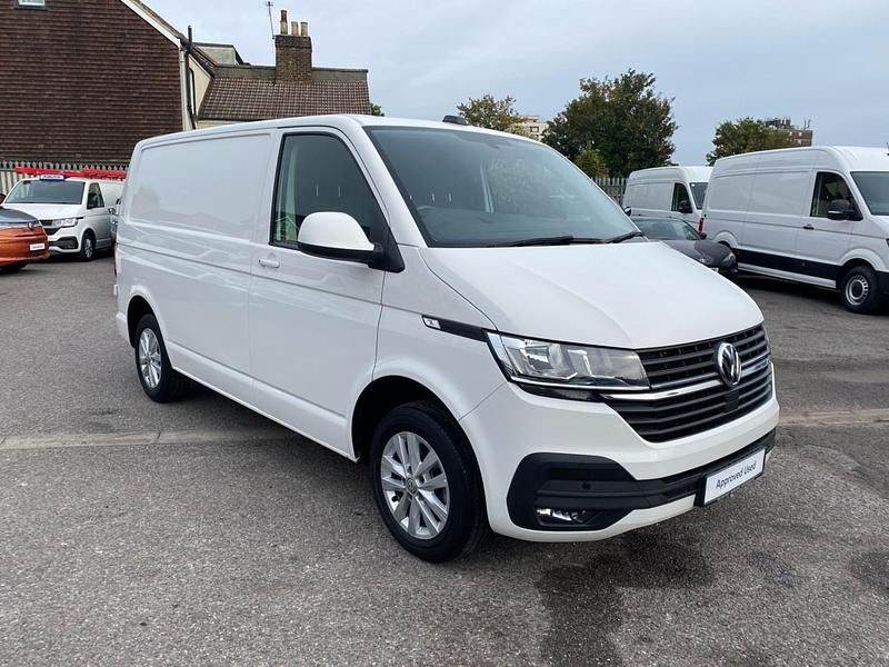 White Used 2021 VW T6.1 Highline Van | £19,994 (Super price) - Image 1/4