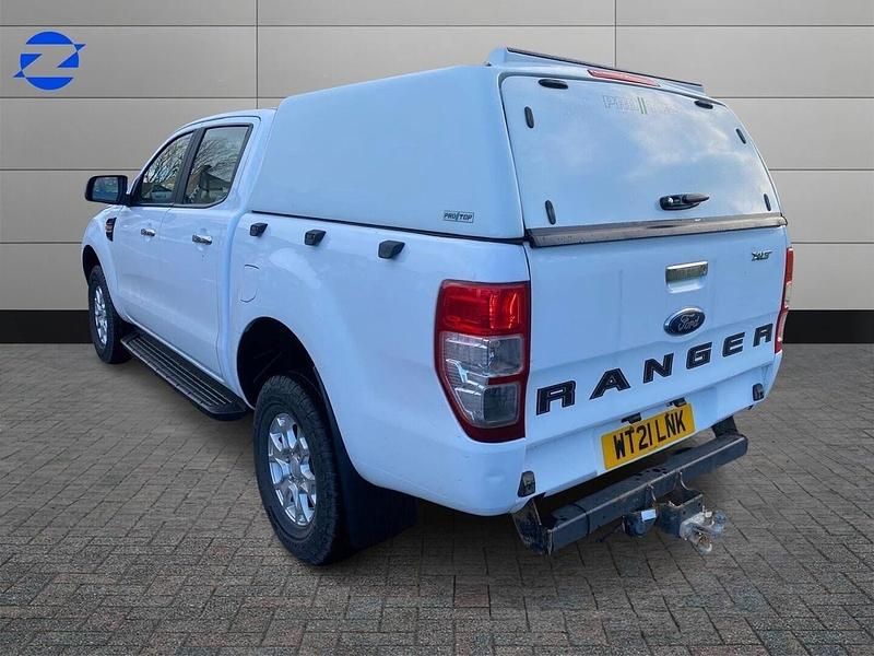 Begagnad Ford Ranger XLT 2021 Vit Pickup