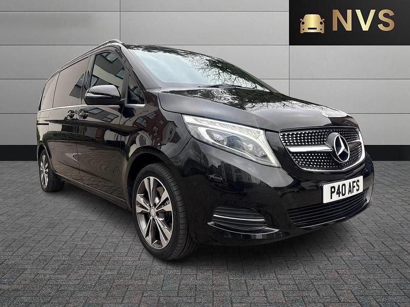 Used Mercedes V250 2018 Black MPV