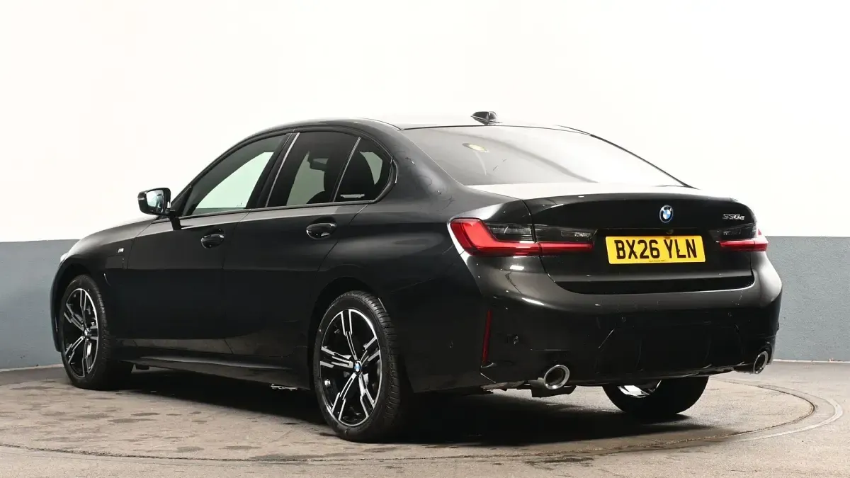 New BMW 330e M Sport 288 HP (211 kW) 2026 Black