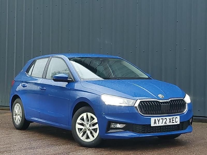 Blue Used 2022 Skoda Fabia Comfort Hatchback | £12,298 (Fair price) - Image 1/4
