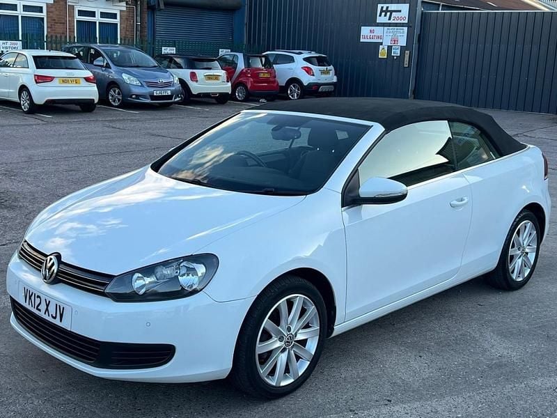 White Used 2012 VW Golf Cabriolet SE Cabriolet | £3,000 (Super price) - Image 1/4