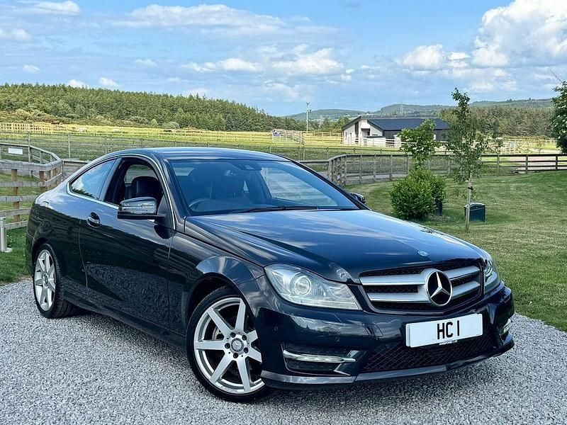 Black Used 2013 Mercedes C180 AMG Coupe | £7,990 (Fair price) - Image 1/4