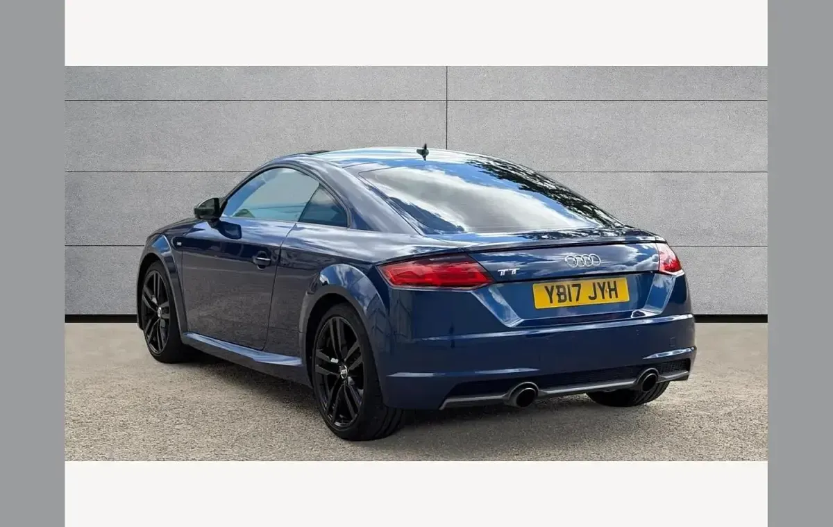 Used Audi TT S-Line 180 HP (132 kW) 2017 Blue Coupe