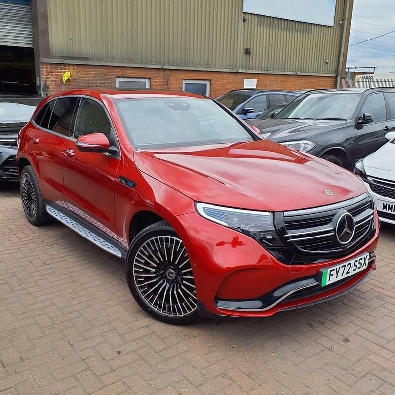 Red Used 2022 Mercedes EQC400 AMG Line Premium SUV | £27,495 (Super price) - Image 1/4
