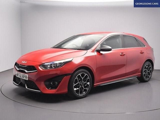Used Kia Ceed GT-Line 158 HP (116 kW) 2022 Red Hatchback