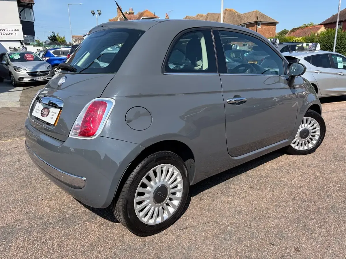 Used Fiat 500 Lounge 69 HP (50 kW) 2011 Grey Hatchback