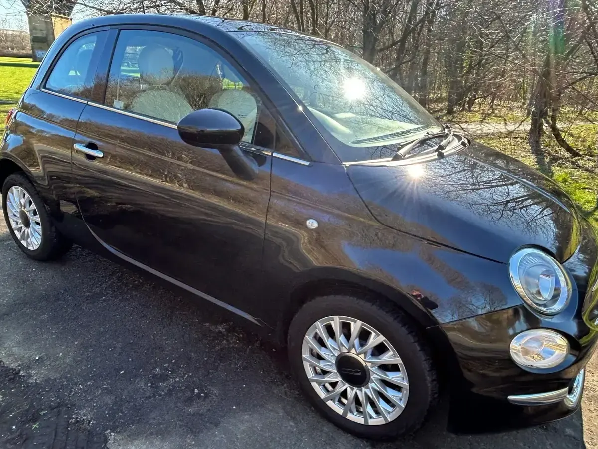 Gebraucht Fiat 500 Lounge 69 PS (50 kW) 2018 Schwarz Kleinwagen
