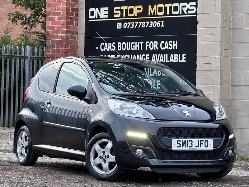 Black Used 2013 Peugeot 107 Envy Hatchback | £2,995 (Fair price) - Image 1/4