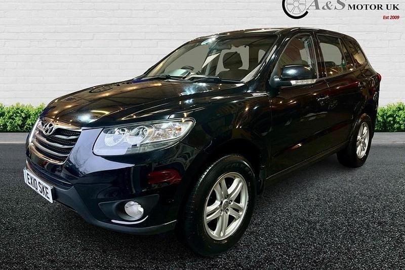 Black Used 2010 Hyundai Santa Fe Style SUV | £3,450 (Fair price) - Image 1/1