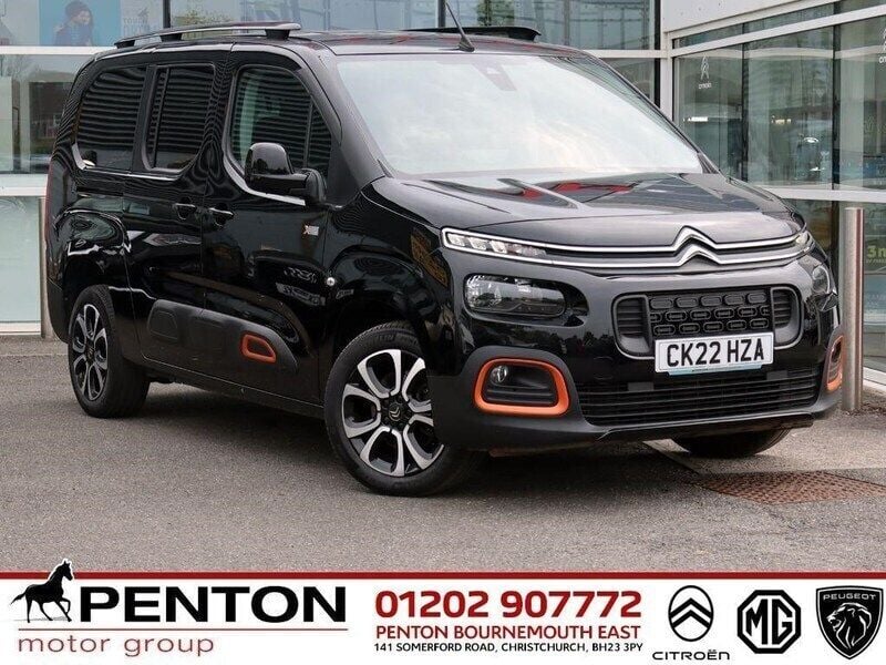 Black Used 2022 Citroën Berlingo XTR MPV | £26,490 (Expensive) - Image 1/4