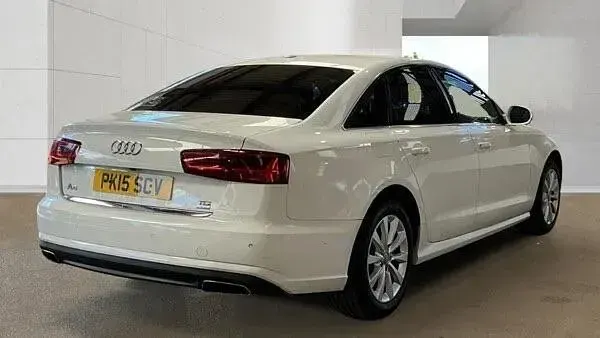 Used Audi A6 Performance 190 HP (139 kW) 2015 White Sedan