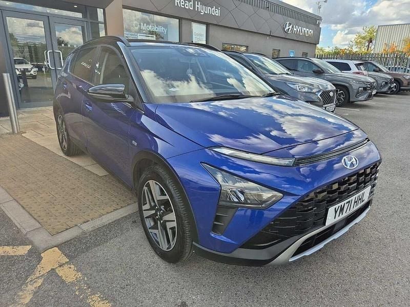 Blue Used 2022 Hyundai Bayon Ultimate SUV | £13,489 (Good price) - Image 1/4