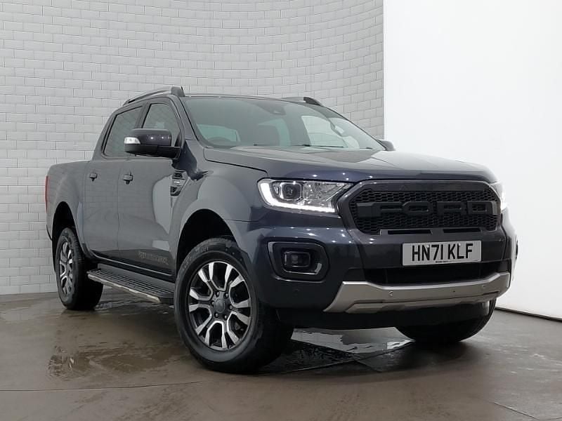 Grey Used 2021 Ford Ranger Wildtrack Pickup | £16,498 (Good price) - Image 1/4