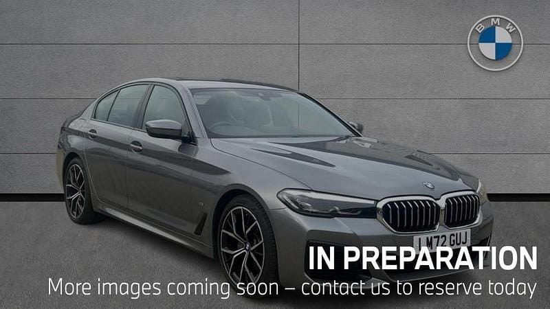 Grey Used 2022 BMW 520 M Sport | £29,454 (Fair price) - Image 1/4