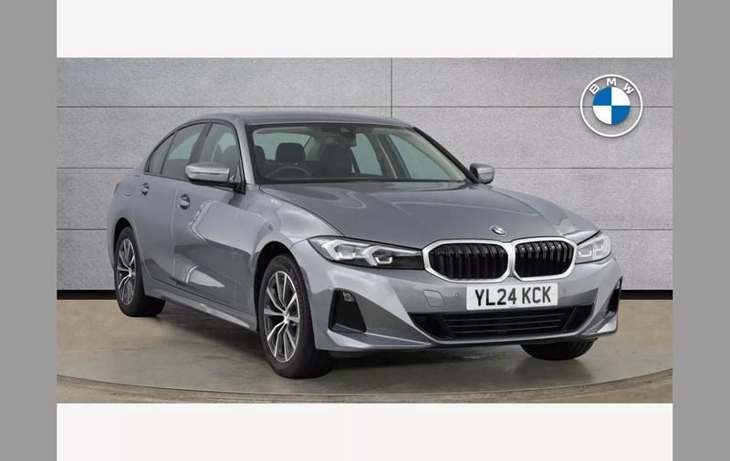 Grey Used 2024 BMW 320e Sport Line Sedan | £30,993 (Good price) - Image 1/4