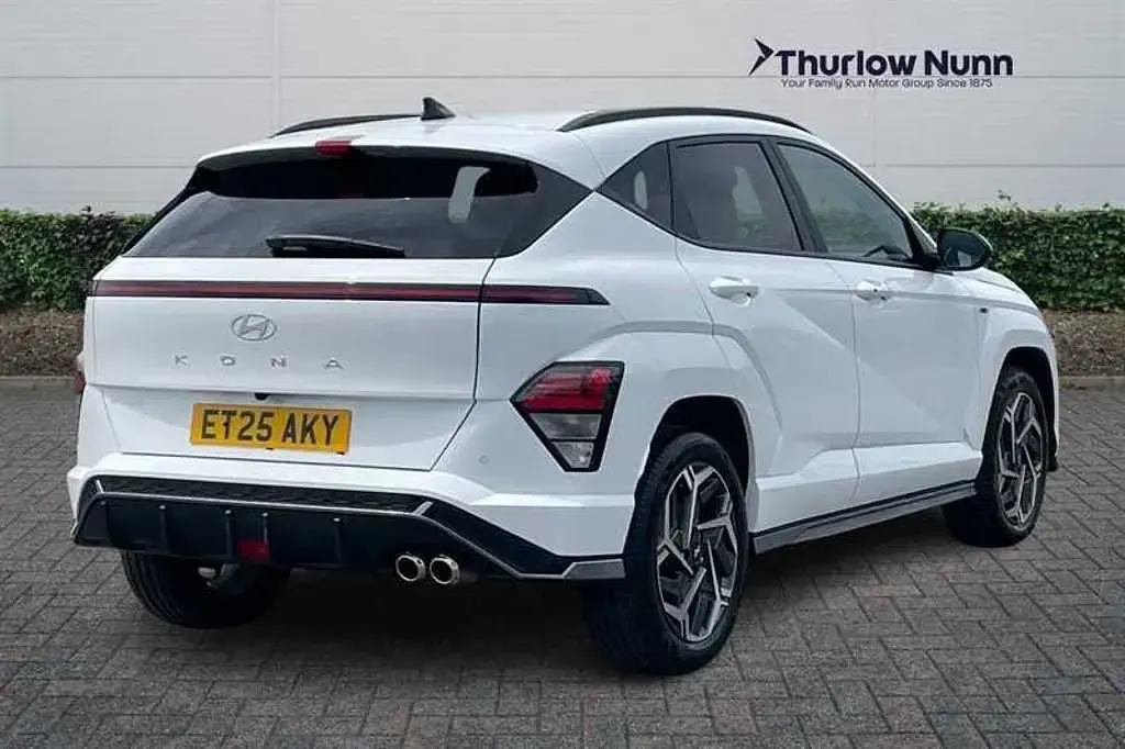 Used Hyundai Kona N Line 198 HP (145 kW) 2025 White SUV
