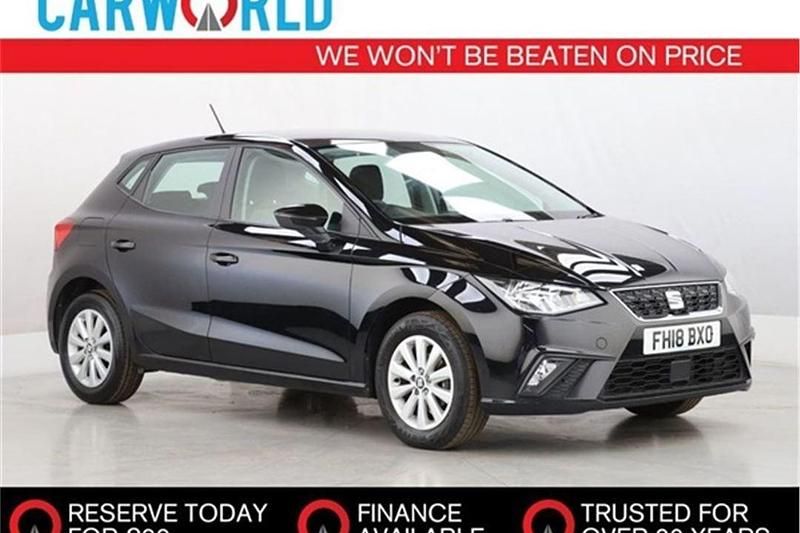 Black Used 2018 Seat Ibiza SE Technology Hatchback | £6,990 (Good price) - Image 1/3