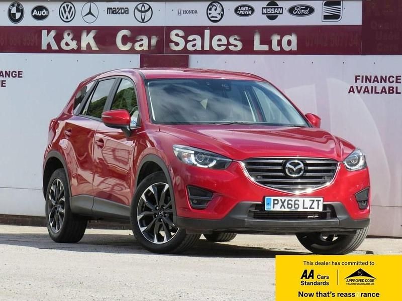 Red Used 2016 Mazda CX-5 Inclusive SUV | £7,995 (Fair price) - Image 1/4