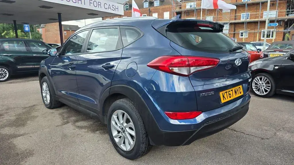 Used Hyundai Tucson SE 177 HP (130 kW) 2018 Blue SUV