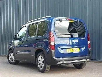 Used Peugeot Rifter Allure 102 HP (75 kW) 2020 Blue MPV