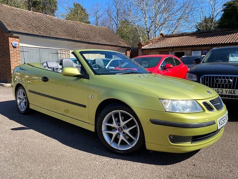 Used Saab 9-3 Cabriolet Vector 175 HP (128 kW) 2006 Yellow Cabriolet