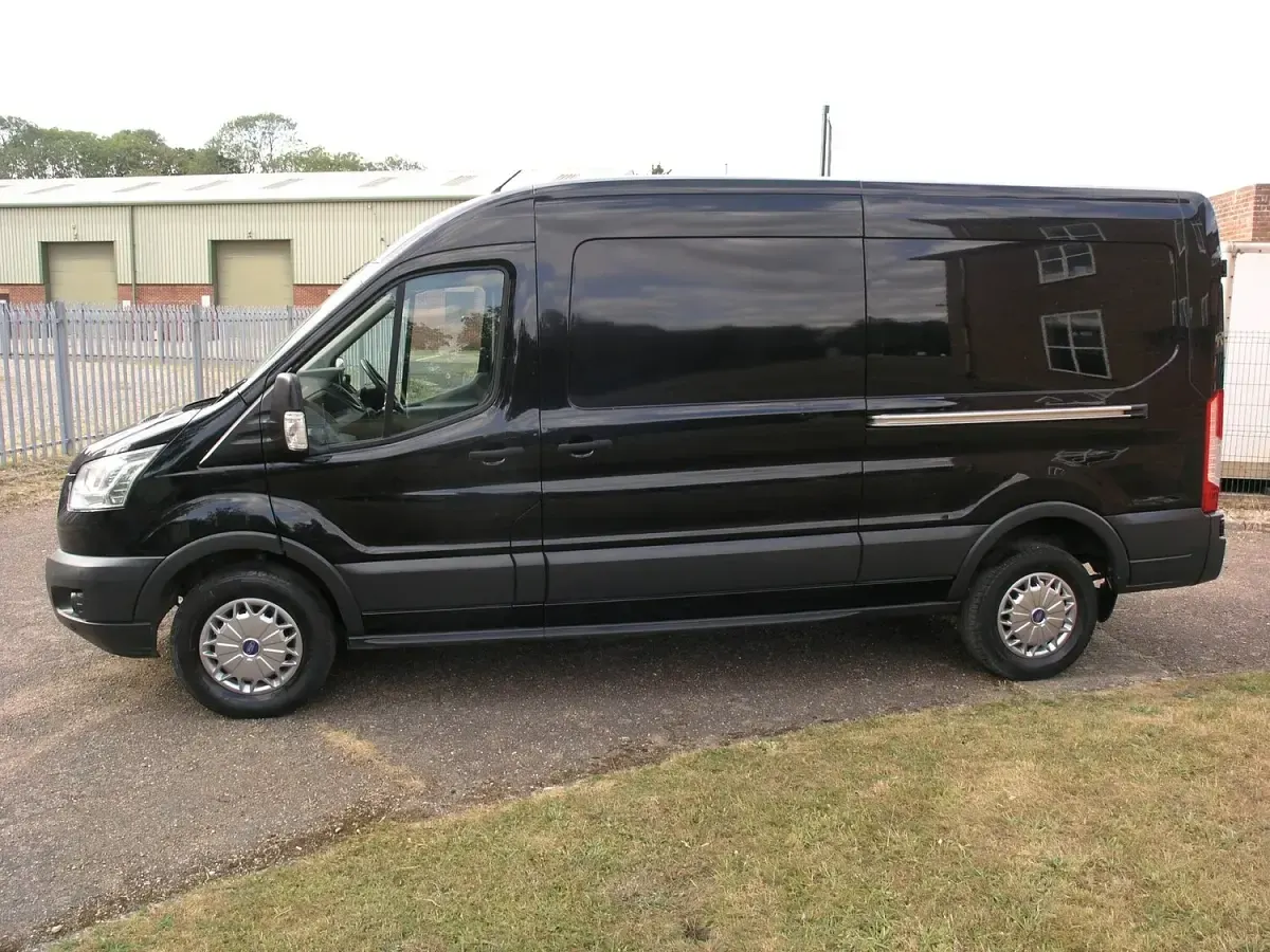 Used Ford Transit Trend 130 HP (95 kW) 2019 Black Van