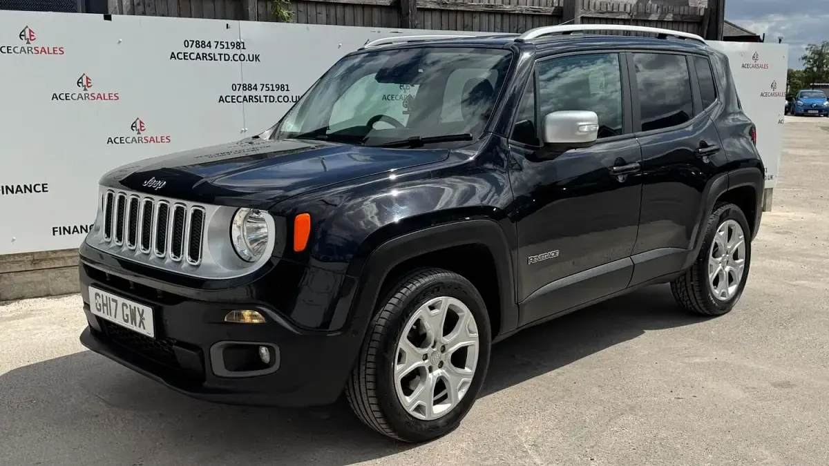 Used Jeep Renegade Limited 170 HP (125 kW) 2017 Black SUV