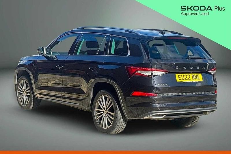 Used Skoda Kodiaq LAURIN & KLEMENT 196 HP (144 kW) 2022 Black magic pearl effect SUV
