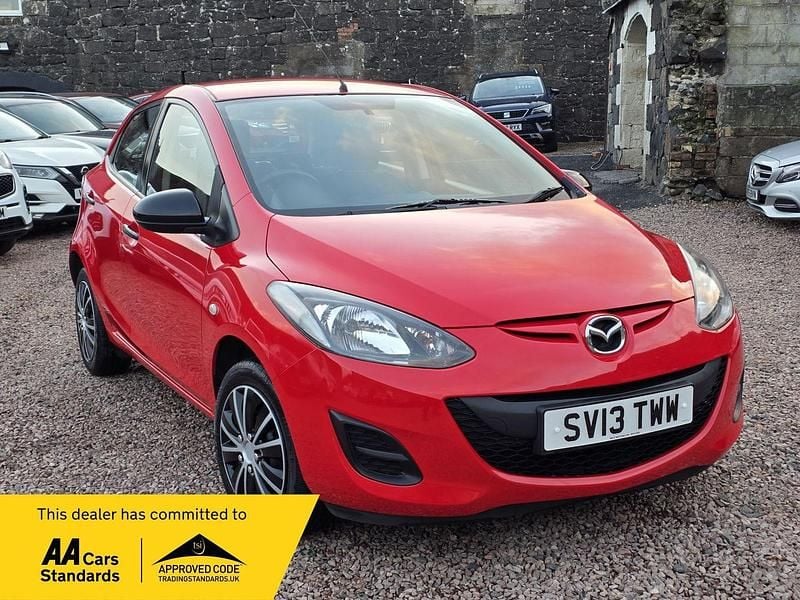 Red Used 2013 Mazda 2 Hatchback | £3,550 (Fair price) - Image 1/4