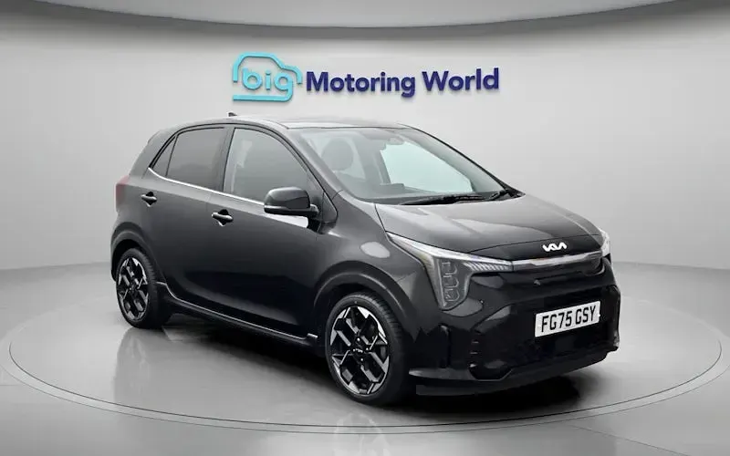 Used Kia Picanto GT-Line S 69 HP (50 kW) 2025 Black Hatchback