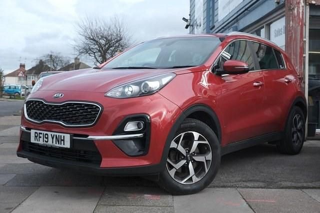 Used Kia Sportage 135 HP (99 kW) 2019 Red SUV