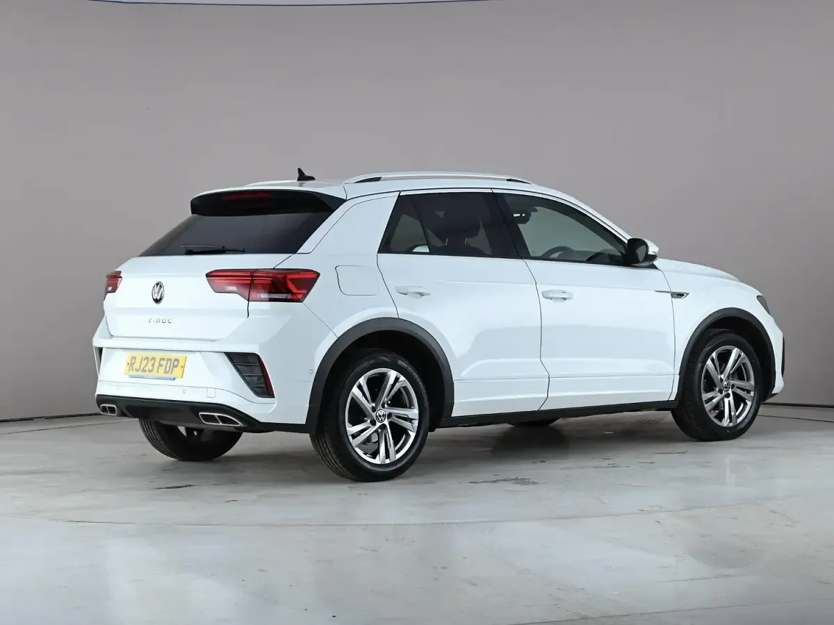 Used VW T-Roc R-line 150 HP (110 kW) 2023 White SUV