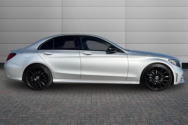 Used Mercedes C220 AMG Line Premium 194 HP (142 kW) 2020 Iridium silver Sedan
