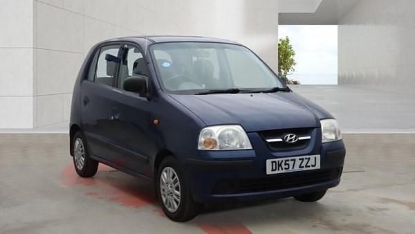 Used Hyundai Atos 62 HP (45 kW) 2007 Blue Hatchback