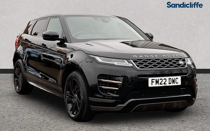 Used Land Rover Range Rover evoque SE Dynamic 309 HP (227 kW) 2022 Metallic  santorini black Hatchback
