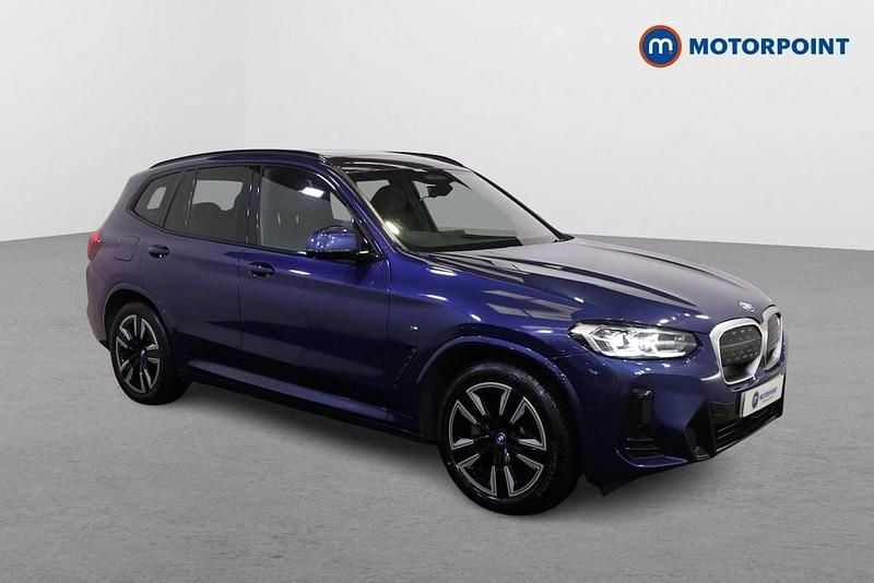 Blue Used 2022 BMW iX3 M Sport SUV | £28,149 (Good price) - Image 1/4