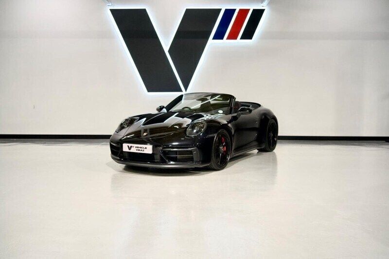 Black Used 2023 Porsche 911 Carrera 4 GTS Cabriolet | £117,326 - Image 1/4